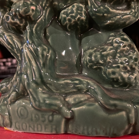 Vintage Gonder Ceramic Arts Asian Water Porter Bearer Carrier #777, 1950 - Picture 8 of 8